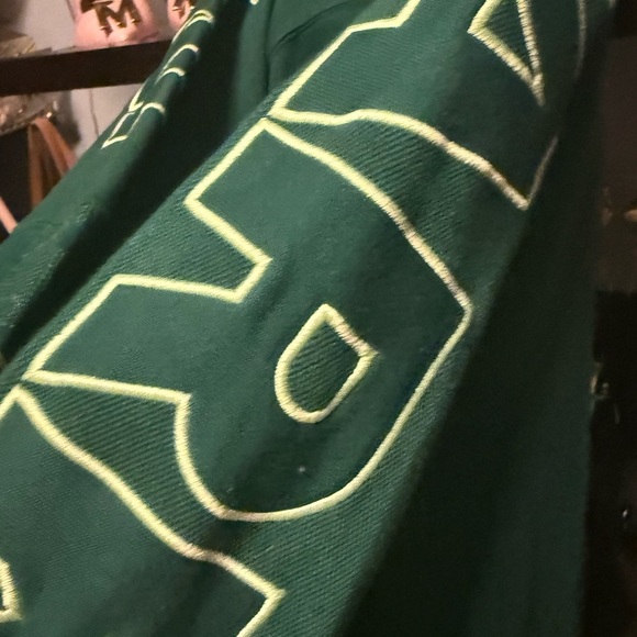 NWT Ivy Park x Adidas Small Gender Neutral Green Sweatshirt! - Picture 8 of 10